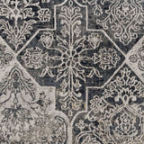 3' X 5' Gray Quatrefoil Area Rug - Homeroots - Flyclothing LLC