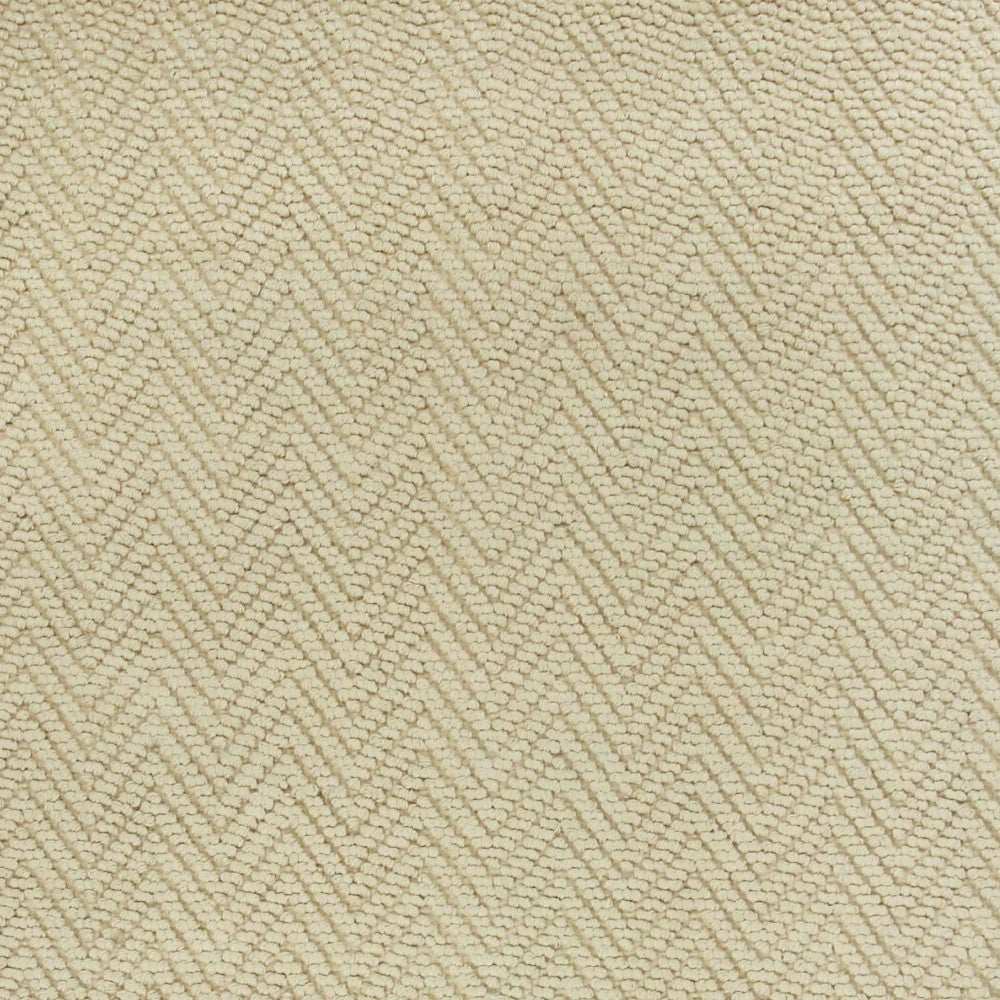2' X 4' Ivory Chevron Hand Woven Area Rug - Homeroots - Flyclothing LLC