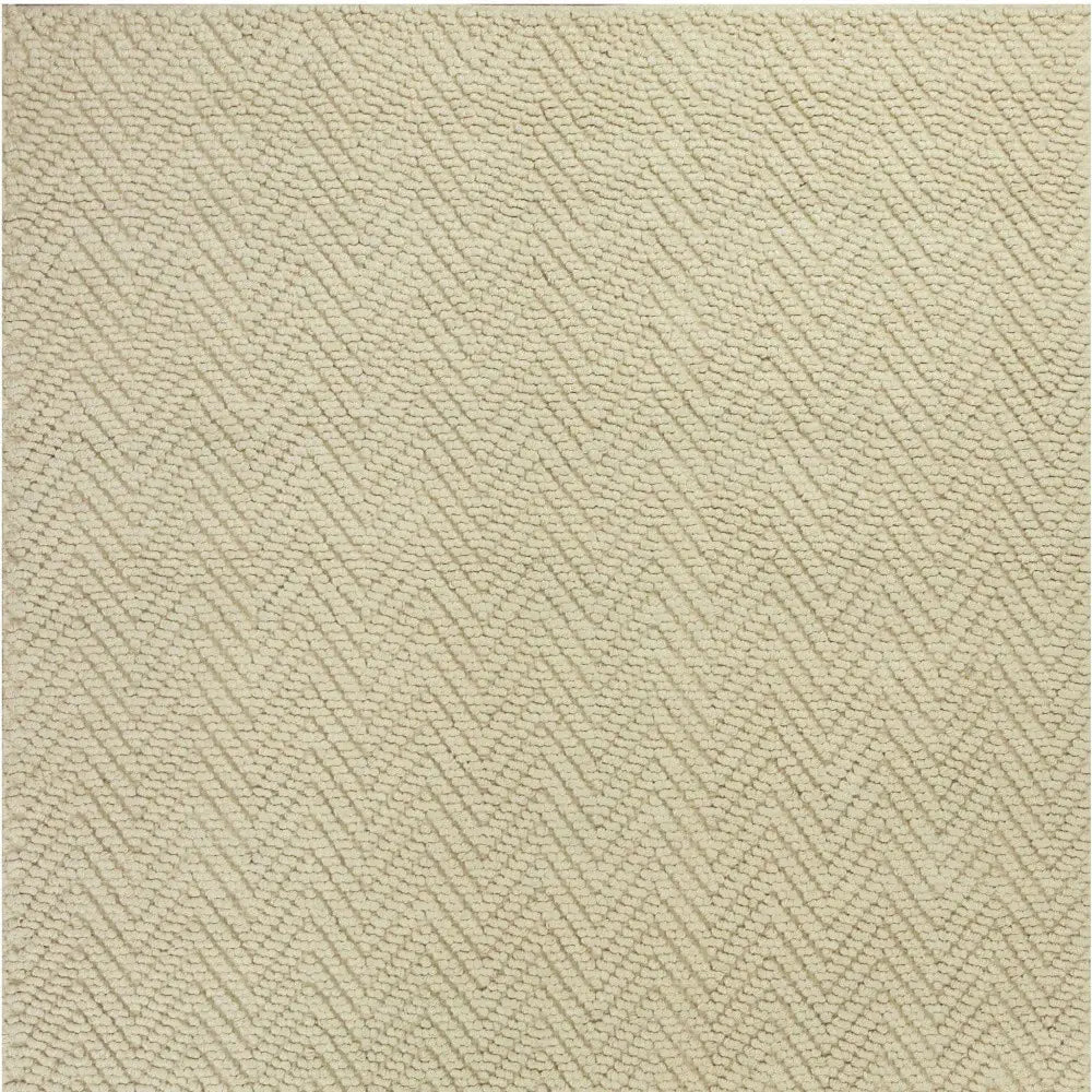 5' X 8' Ivory Chevron Hand Woven Area Rug - Homeroots - Flyclothing LLC