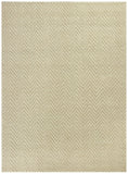 5' X 8' Ivory Chevron Hand Woven Area Rug - Homeroots