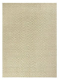 8' X 11' Ivory Chevron Hand Woven Area Rug - Homeroots