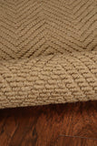 2' X 4' Natural Chevron Hand Woven Area Rug - Homeroots - Flyclothing LLC