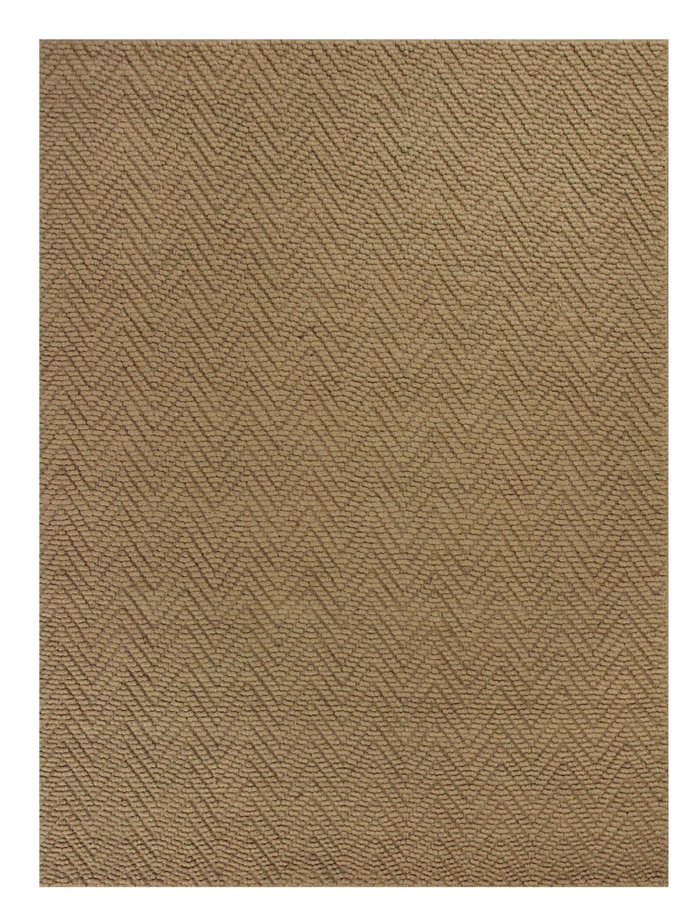 2' X 4' Natural Chevron Hand Woven Area Rug - Homeroots - Flyclothing LLC