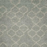 8' X 11' Gray and Beige Abstract Shag Area Rug - Homeroots - Flyclothing LLC