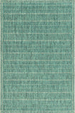 3' X 4' Teal Polypropylene Area Rug - Homeroots - Flyclothing LLC