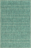 8' X 11' Teal Geometric Patterns Indoor Area Rug - Homeroots - Flyclothing LLC