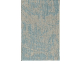 3' X 5' Teal Blue Abstract Indoor Outdoor Area Rug - Homeroots