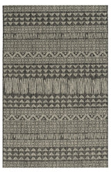 3' X 5' Charcoal Tribal Area Rug - Homeroots - Flyclothing LLC