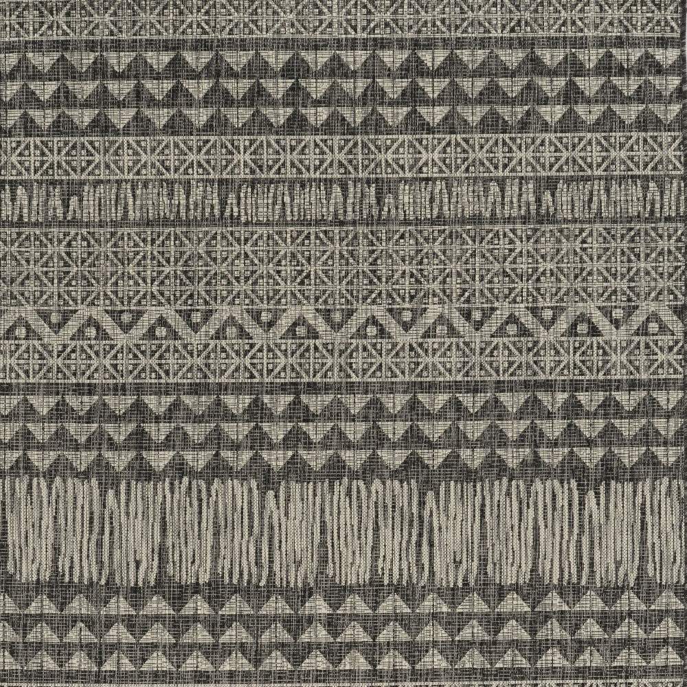 3' X 5' Charcoal Tribal Area Rug - Homeroots - Flyclothing LLC