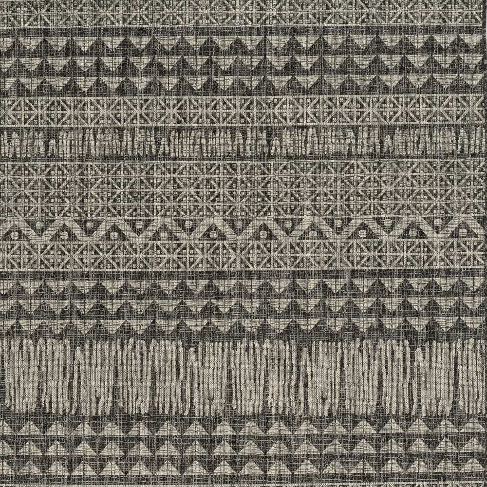 3' X 5' Charcoal Tribal Area Rug - Homeroots - Flyclothing LLC