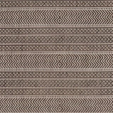 3' X 4' Brown Geometric Indoor Outdoor Area Rug - Homeroots - Flyclothing LLC