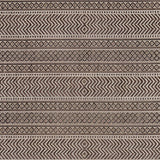 3' X 4' Brown Geometric Indoor Outdoor Area Rug - Homeroots