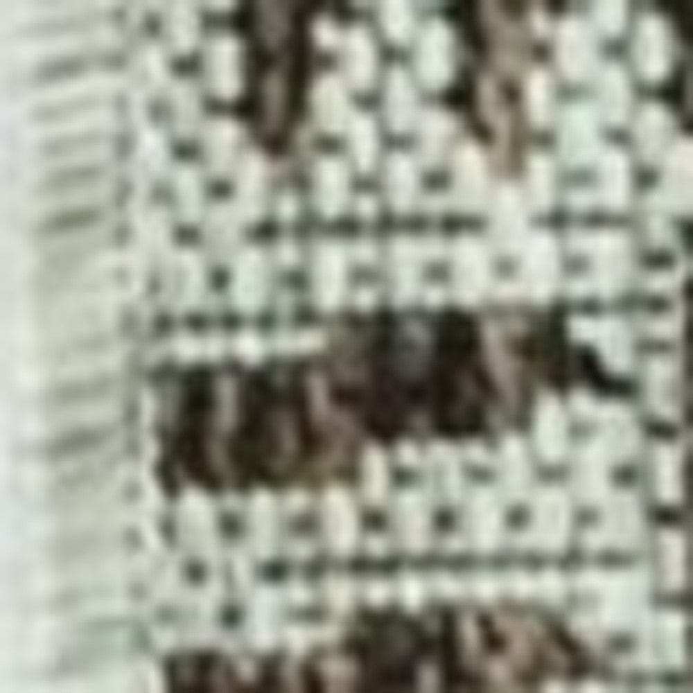 8' X 11' Mocha Geometric Patterns Indoor Area Rug - Homeroots - Flyclothing LLC