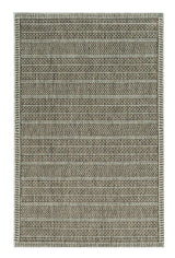 8' X 11' Mocha Geometric Patterns Indoor Area Rug - Homeroots - Flyclothing LLC