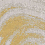 3' X 4' Gold and Ivory Abstract Area Rug - Homeroots - Flyclothing LLC