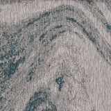 8' Round Gray Abstract Indoor Outdoor Area Rug - Homeroots - Flyclothing LLC