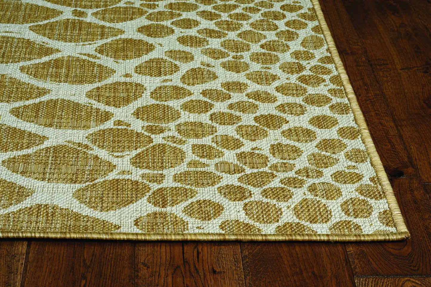 3' X 4' Ivory Abstract Indoor Outdoor Area Rug - Homeroots - Flyclothing LLC