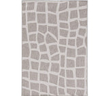 3' X 4' Gray and Ivory Cobblestone Area Rug - Homeroots - Flyclothing LLC