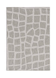5' X 8' Gray Abstract Indoor Outdoor Area Rug - Homeroots