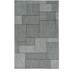 3' X 4' Gray Southwestern Indoor Outdoor Area Rug - Homeroots