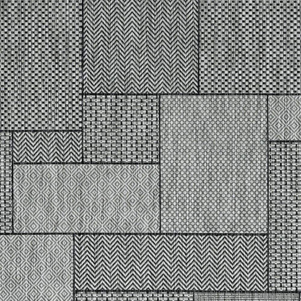 3' X 4' Gray Southwestern Indoor Outdoor Area Rug - Homeroots - Flyclothing LLC