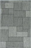 5' X 8' Grey Geometric Patterns Area Rug - Homeroots - Flyclothing LLC