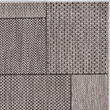 8' X 11' Gray Southwestern Indoor Outdoor Area Rug - Homeroots - Flyclothing LLC