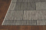 8' X 11' Gray Southwestern Indoor Outdoor Area Rug - Homeroots - Flyclothing LLC