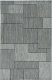 8' Round Gray Southwestern Indoor Outdoor Area Rug - Homeroots - Flyclothing LLC