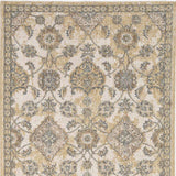 2' X 3' Ivory Wool Floral Vines Area Rug - Homeroots - Flyclothing LLC