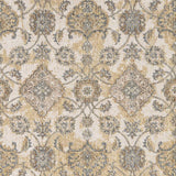 2' X 7' Ivory Sand Floral Vine Wool Indoor Runner Rug - Homeroots - Flyclothing LLC