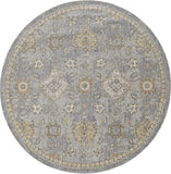 108 X 108 Sage Green Wool Rug - Homeroots
