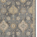 63 X 91 Slate Grey Wool Rug - Homeroots - Flyclothing LLC