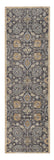 8' Taupe Machine Woven Vintage Traditional Indoor Runner Rug - Homeroots