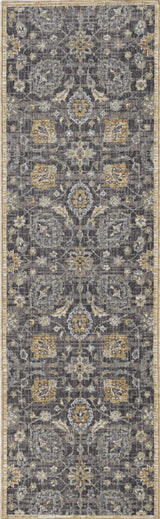 3' X 5' Taupe Floral Vine Bordered Wool Indoor Area Rug - Homeroots - Flyclothing LLC
