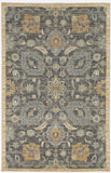 9' X 13' Taupe Machine Woven Vintage Floral Traditional Indoor Area Rug - Homeroots