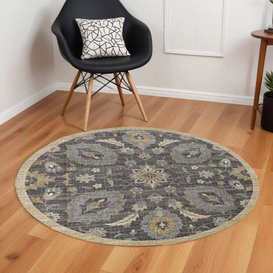 108 X 108 Taupe Wool Rug - Homeroots - Flyclothing LLC