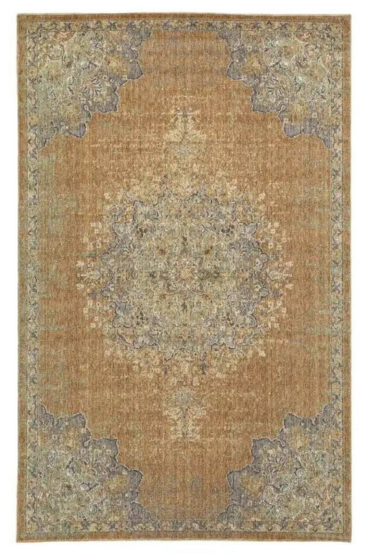 63 X 91 Coffee Wool Rug - Homeroots - Flyclothing LLC