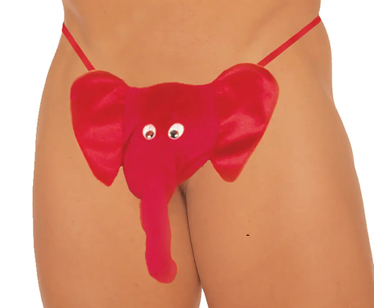 Elegant Moments Red Men's Mr Peanuts Pouch 3752 - Elegant Moments - Flyclothing LLC