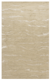 5' X 7' Beige Blue Hand Tufted Abstract Indoor Area Rug - Homeroots