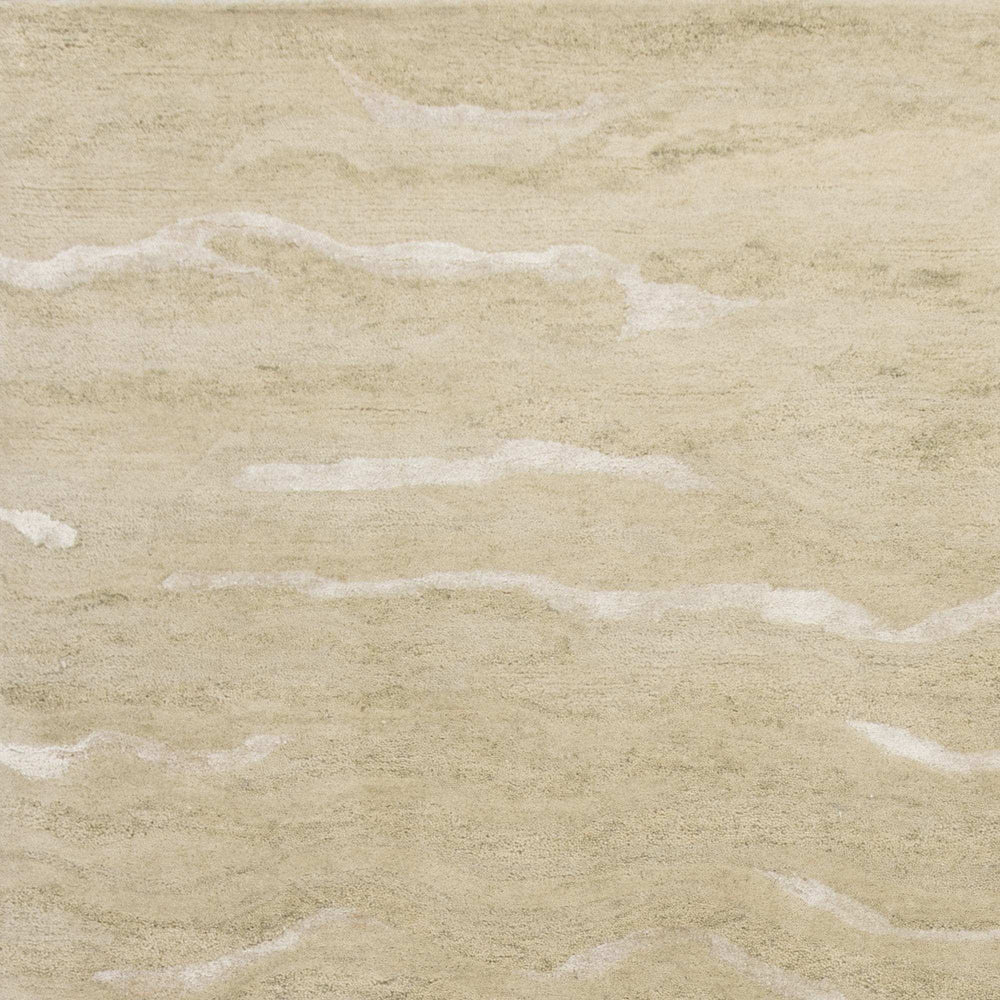 9' X 12' Beige Wool Hand Tufted Area Rug - Homeroots - Flyclothing LLC