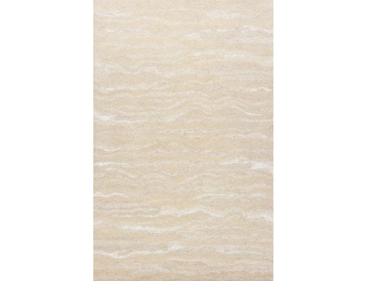 9' X 12' Ivory Hand Tufted Abstract Indoor Area Rug