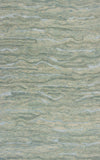 3' X 5' Seafoam Blue Hand Tufted Abstract Indoor Area Rug - Homeroots