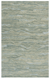 5' X 7' Seafoam Blue Hand Tufted Abstract Indoor Area Rug - Homeroots