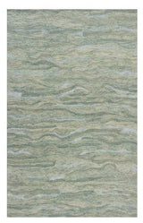 8' X 10' Seafoam Blue Hand Tufted Abstract Indoor Area Rug - Homeroots - Flyclothing LLC