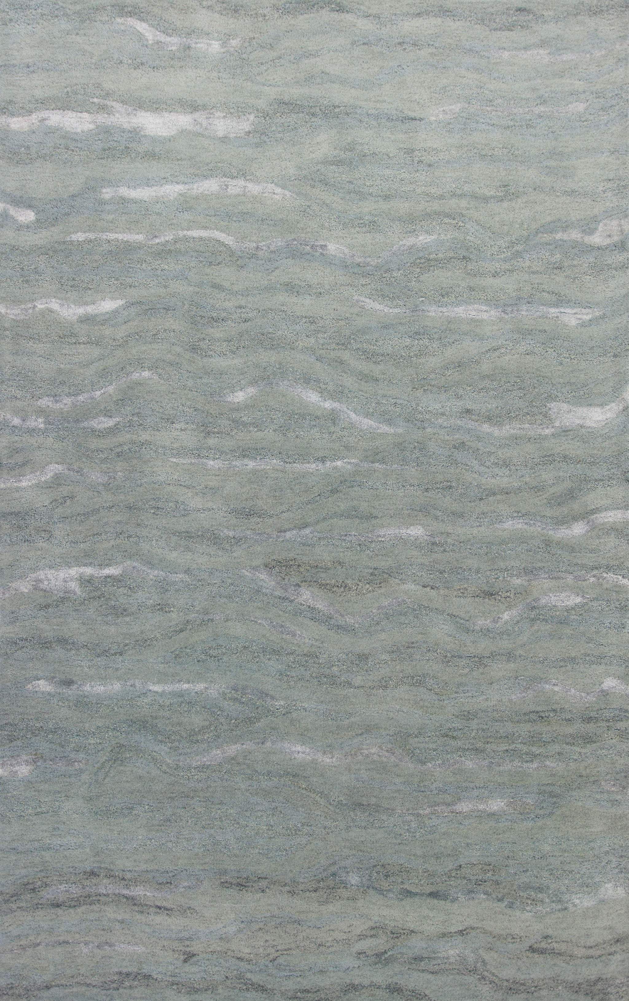 3' X 5' Slate Grey Hand Tufted Abstract Indoor Area Rug - Homeroots - Flyclothing LLC