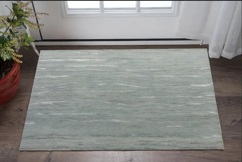 3' X 5' Slate Grey Hand Tufted Abstract Indoor Area Rug - Homeroots - Flyclothing LLC