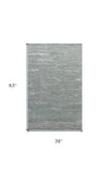 3' X 5' Slate Grey Hand Tufted Abstract Indoor Area Rug - Homeroots