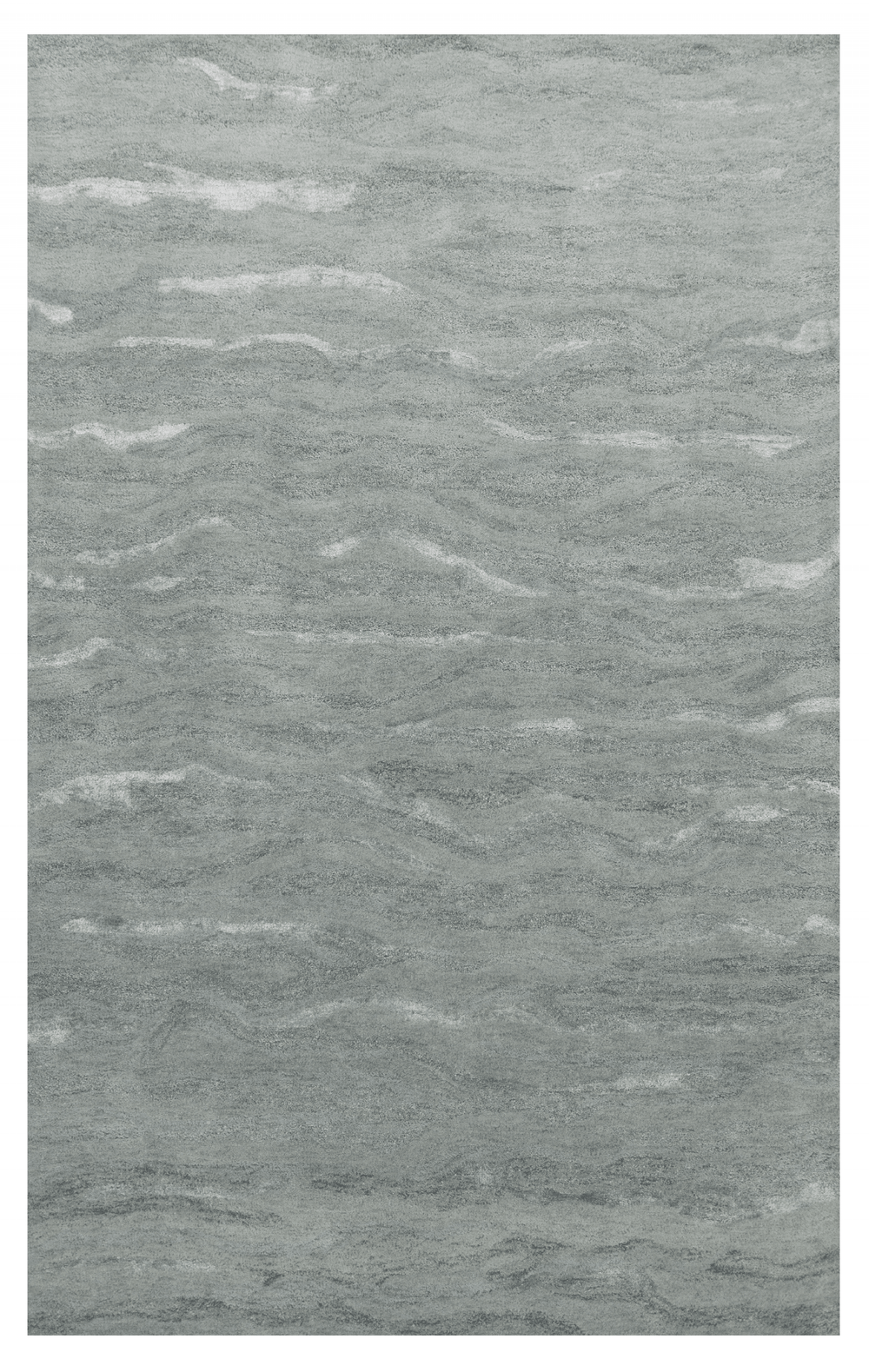 5' X 7' Slate Grey Hand Tufted Abstract Indoor Area Rug - Homeroots - Flyclothing LLC