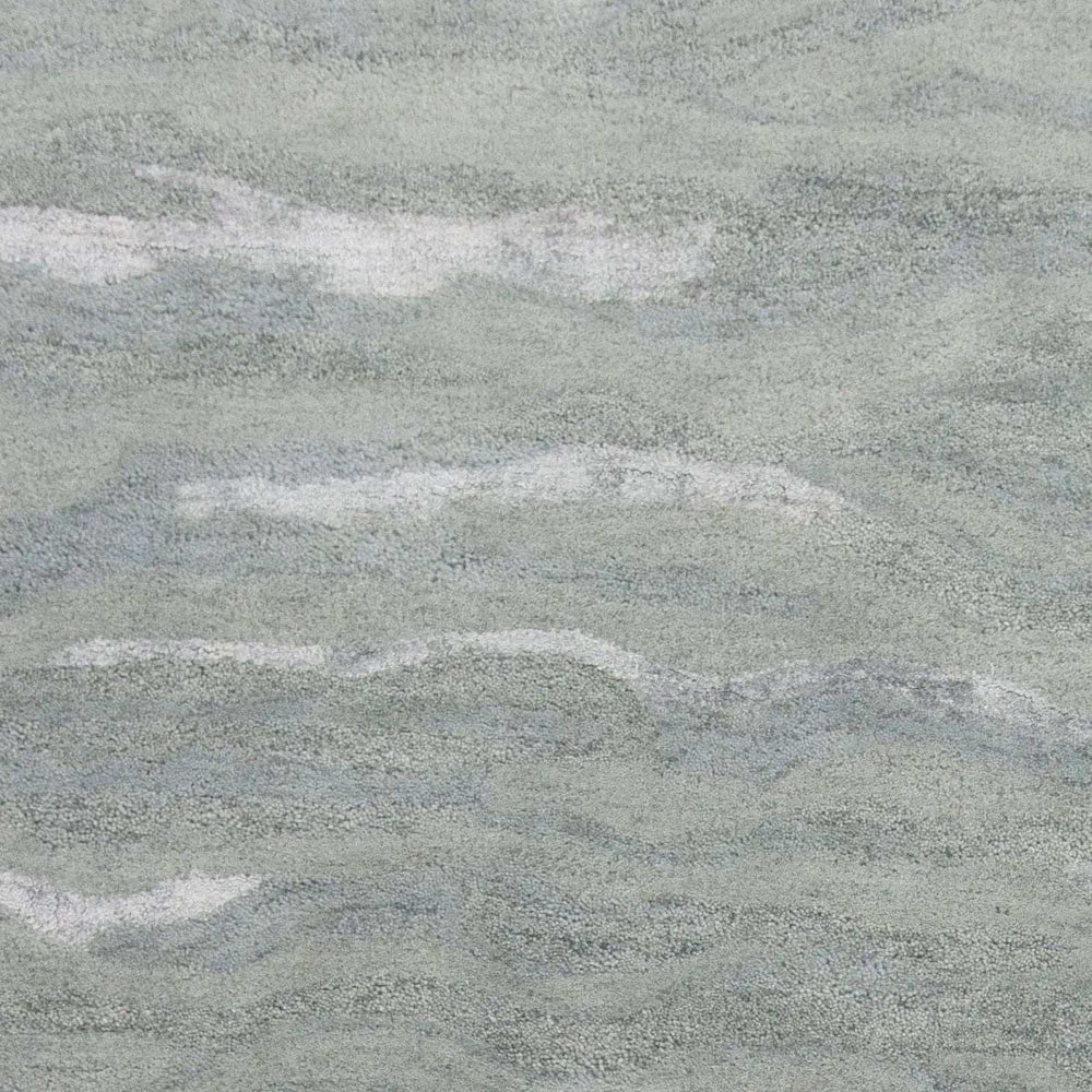 5' X 7' Slate Grey Hand Tufted Abstract Indoor Area Rug - Homeroots - Flyclothing LLC